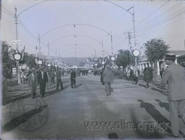 Α' διεθνής έκθεση, κόσμος.