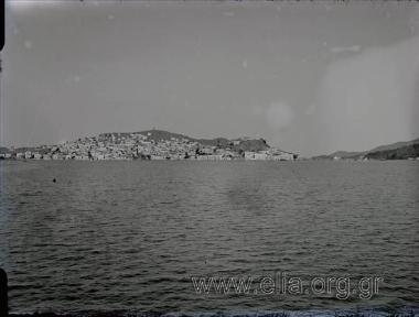 Distant view from the sea