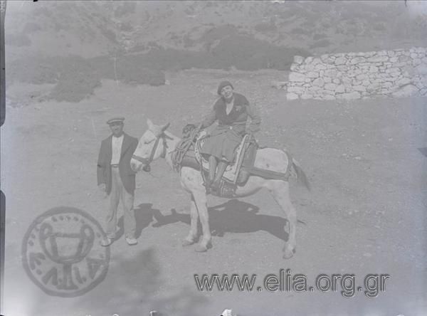 Excursion by mule over mountainous Phthiotis