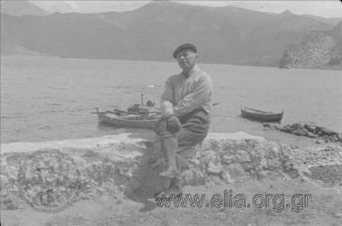 Member of the mountaineering group.