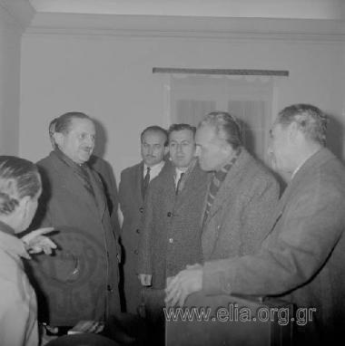 Foreign Minister Evangelos Averof