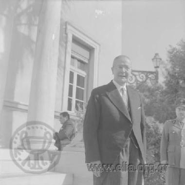 Vranopoulos, Minister for Trasnport in K. Karamanlis' government