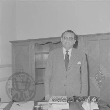 Γρηγόρης Κασιμάτης, υπουργός Παιδείας και Θρησκευμάτων της κυβέρνησης Κ. Καραμανλή.