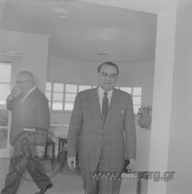 Γρηγόρης Κασιμάτης, υπουργός Παιδείας και Θρησκευμάτων της κυβέρνησης Κ. Καραμανλή.