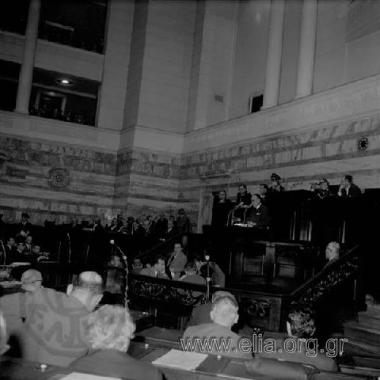 26 Φεβρουαρίου. Κατάθεση προϋπολογισμού στη Βουλή από τον υπουργό οικονομικών Σπύρο Θεοτόκη.