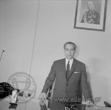 Ο υφυπουργός δημοσίων έργων της κυβέρνησης Κέντρου, Άγγελος Αγγελούσης.