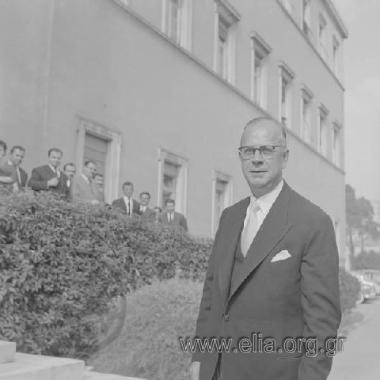 Centrist government after the election of February 16th. Ioannis Zigdis, Minister  of Industry.