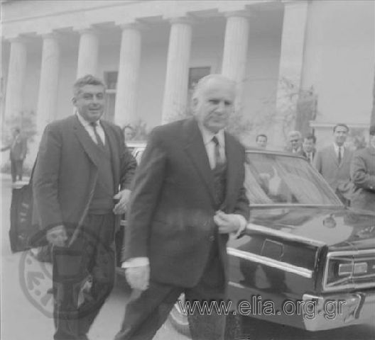 April 3. Swearing-in of the ERE (National Radical Union) Government of Panagiotis Kanellopoulos. The government did not receive a vote of confidence and proposed to the King its resolution and the scheduling of elections.