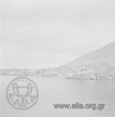 November 16. General view of Salamis from the sea after the cyclone that hit the area