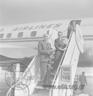 Το ζεύγος Βασίλη και Ελίζας Γουλανδρή.