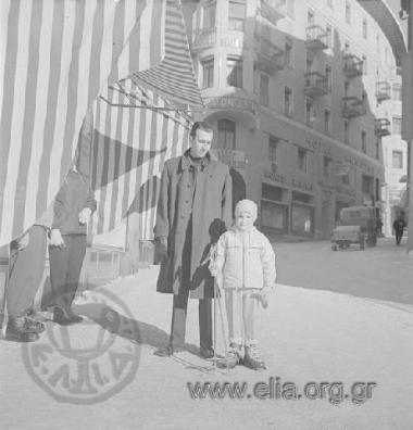 Filippos Niarchos as a small child