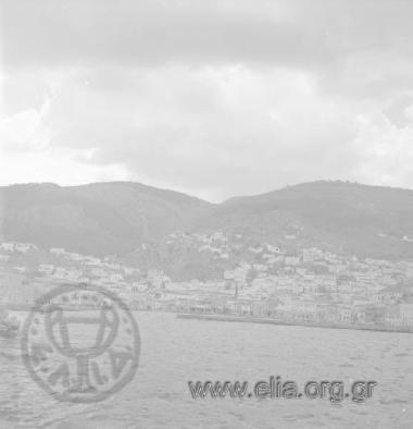 Hydra island viewed from the sea