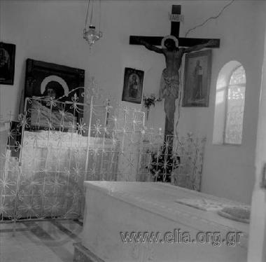 St. Nektarios' Grave in the Monastery of the Holy Trinity - St. Nektarios