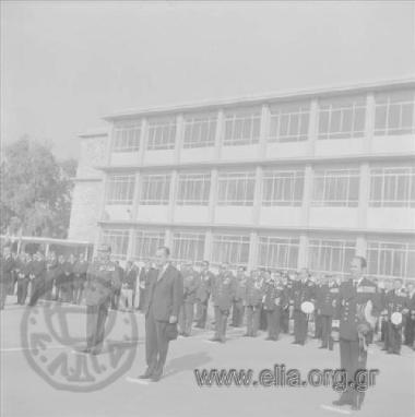 Celebration day of Saint Nikolaos at the Naval Academy attended by Defence Minister  Evangelos Averof