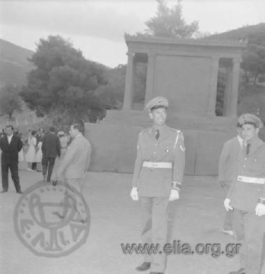 Στο αρχαίο θέατρο για την παράσταση 