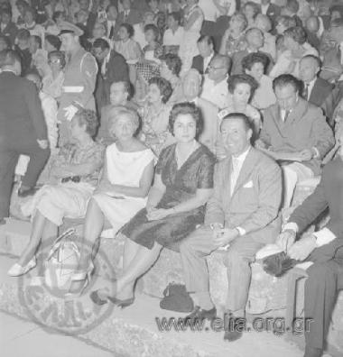 Στο αρχαίο θέατρο για την παράσταση 