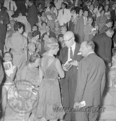 Στο αρχαίο θέατρο για την παράσταση 