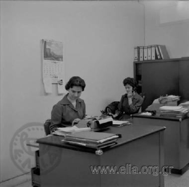 At the offices of Stavros Livanos' company.