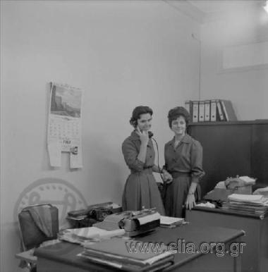 At the offices of Stavros Livanos' company.