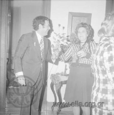 Από τη βάπτιση του γιου του αρχιτέκτονα Γκολφινόπουλου.