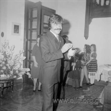 Από τη βάπτιση του γιου του αρχιτέκτονα Γκολφινόπουλου.