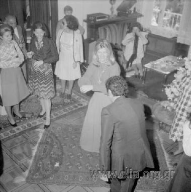 Από τη βάπτιση του γιου του αρχιτέκτονα Γκολφινόπουλου.