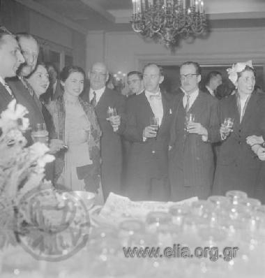 Δεξίωση της κυρίας Έλλη Πολίτου.