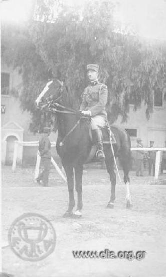Έφιππος ανθυπολοχαγός της χωροφυλακής.