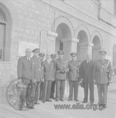 Group of officers outside the Police Academy.