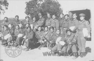 Εμφύλιος, άνδρες του Εθνικού Στρατού.