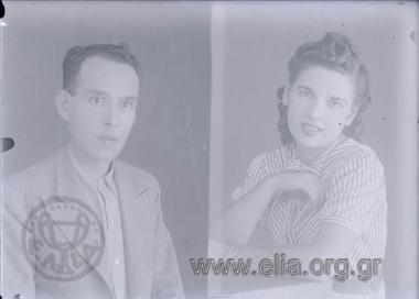 Πορτραίτο άνδρα, πορτραίτο γυναίκας.