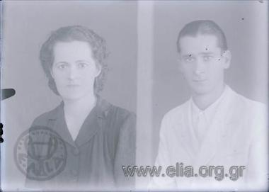 Πορτραίτο γυναίκας, πορτραίτο άνδρα.