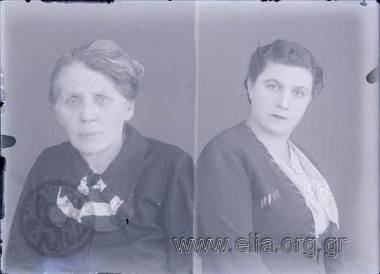 Πορτραίτο ηλικιωμένης, πορτραίτο γυναίκας.