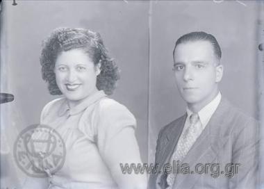 Πορτραίτο γυναίκας, πορτραίτο άνδρα.