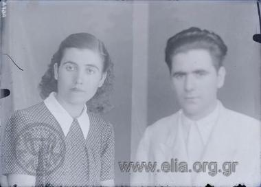 Πορτραίτο γυναίκας, πορτραίτο άνδρα.