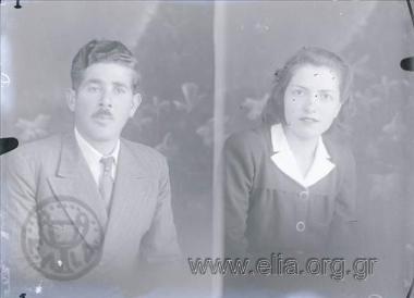 Πορτραίτο άνδρα, πορτραίτο γυναίκας.