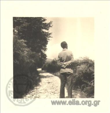 Ο Νίκος Καζαντζάκης.