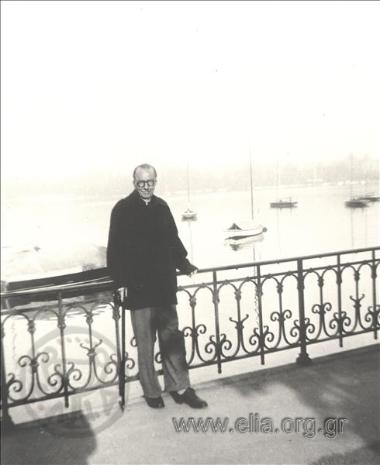 Ο Νίκος Καζαντζάκης.