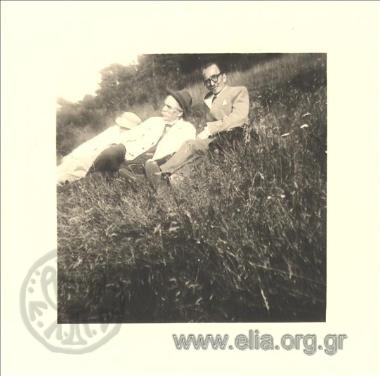 Ο Albert Schweitzer και ο Νίκος Καζαντζάκης, 11 Αυγούστου.