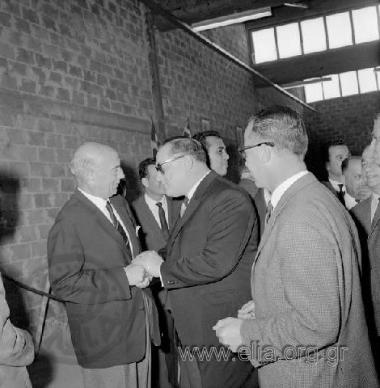 Τελετή εγκαινίων του εργοστασίου του Κεραμεικού.