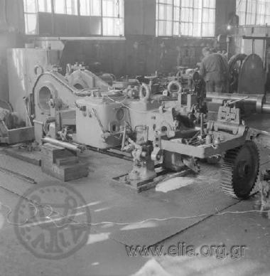 Το εργοστάσιο γεωργικών μηχανημάτων Γκλαβάνη.