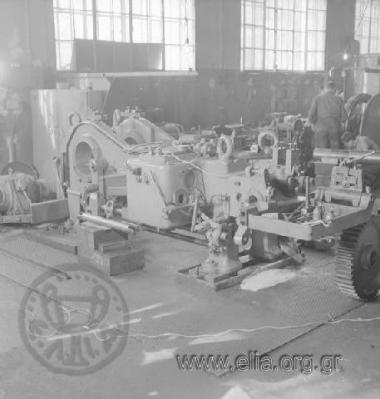 The Gklavanis farm machinery factory.