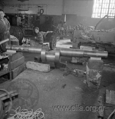 The Gklavanis farm machinery factory.