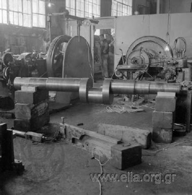 Το εργοστάσιο γεωργικών μηχανημάτων Γκλαβάνη.