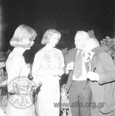 Melina Merkouri, Helen Berstin, Jules Dassin, Antonis Samarakis