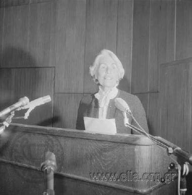 Inauguration of Goethe Institute in the presence of Minister  of Culture Melina Merkouri