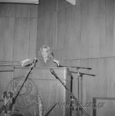 Inauguration of Goethe Institute in the presence of Minister  of Culture Melina Merkouri