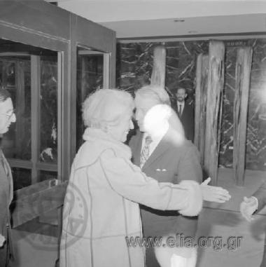 Inauguration of Goethe Institute in the presence of Minister  of Culture Melina Merkouri