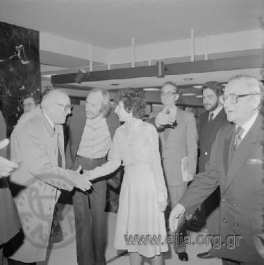 Inauguration of Goethe Institute in the presence of Minister  of Culture Melina Merkouri