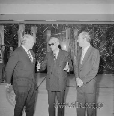 Inauguration of Goethe Institute in the presence of Minister  of Culture Melina Merkouri